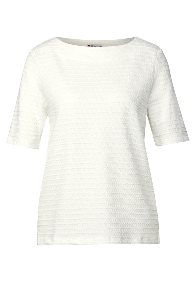 Damen T-Shirt mit Struktur