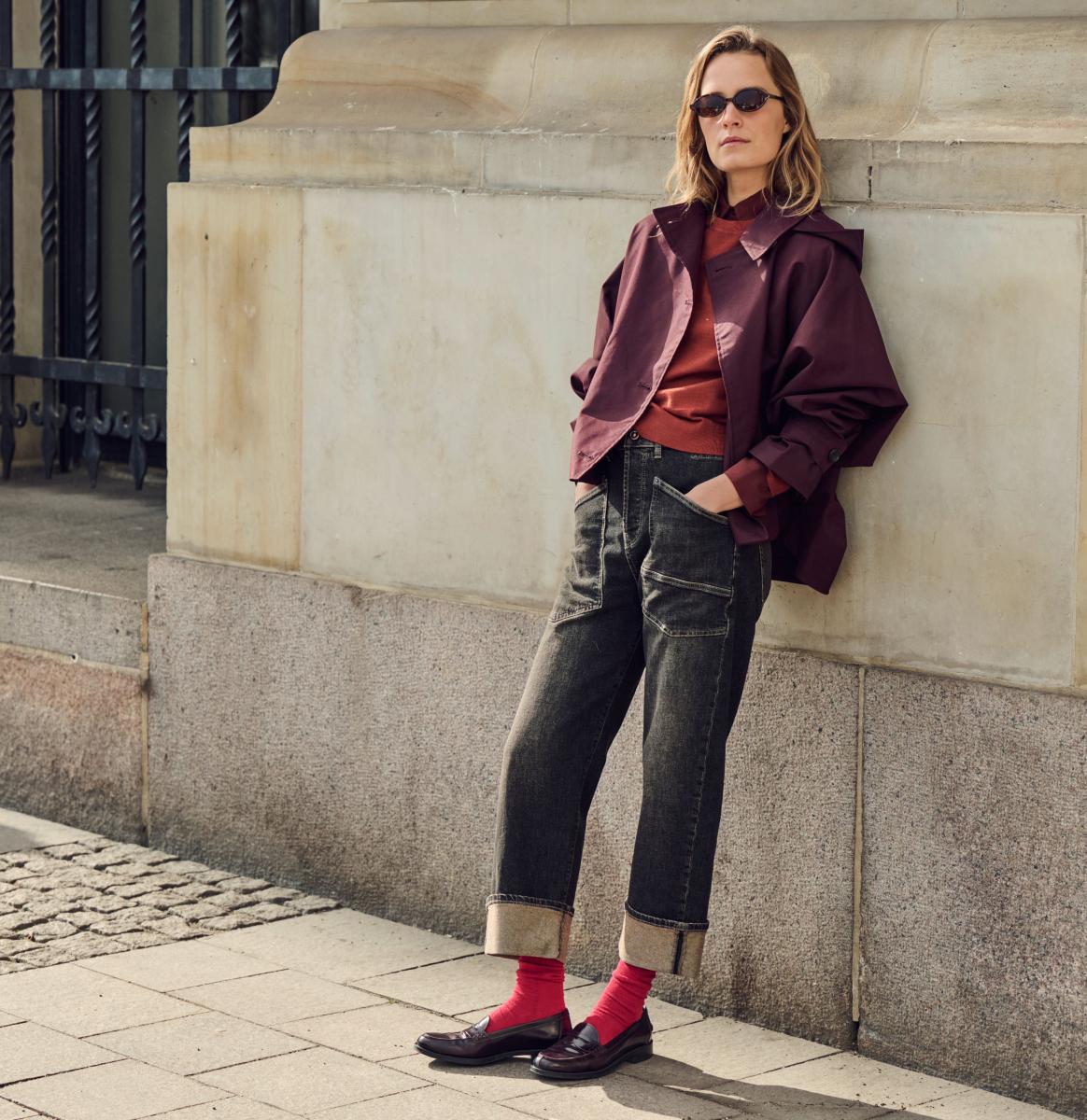 Damen Baggy Jeans