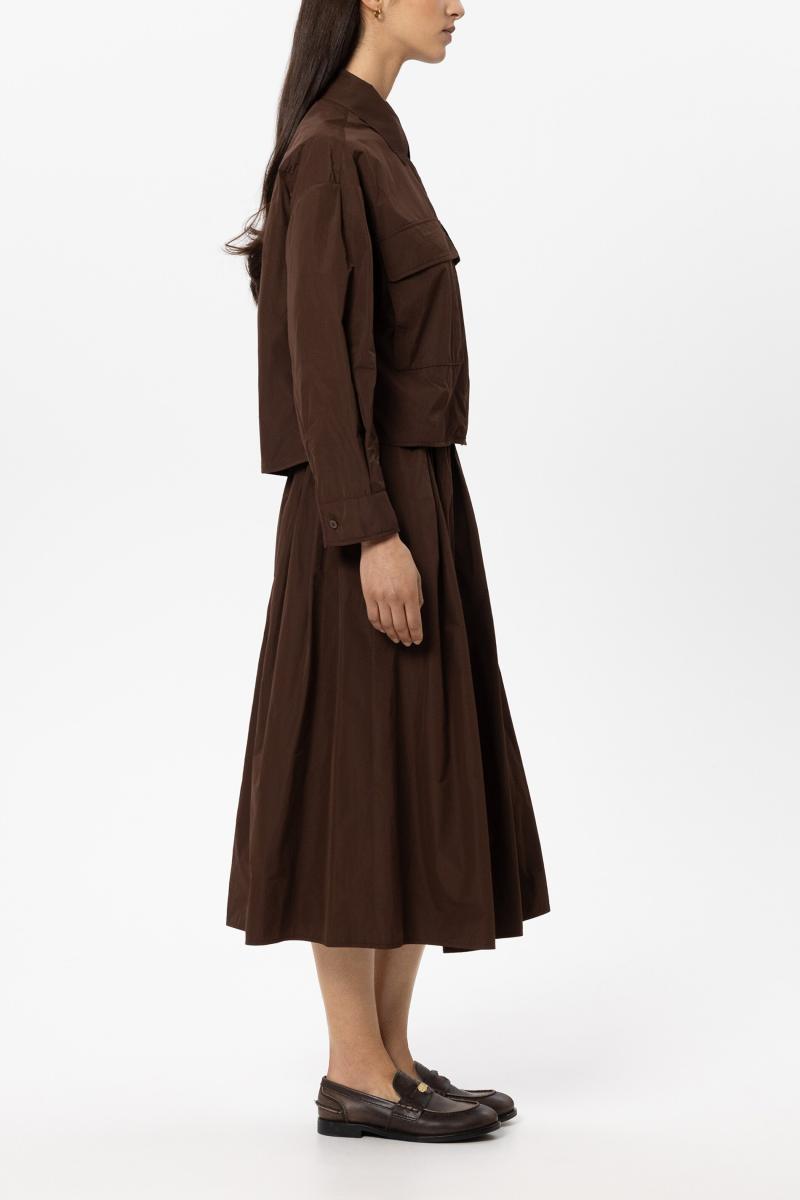 Damen Taft-Blousonjacke
