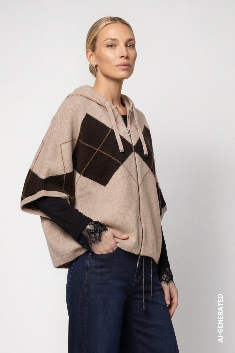 Damen Strickjacke