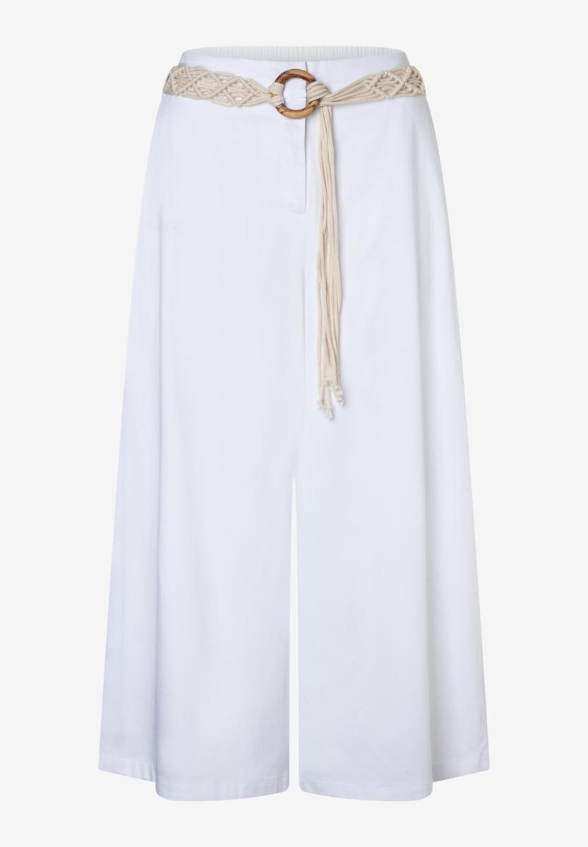 Damen Culotte Mit Gürtel