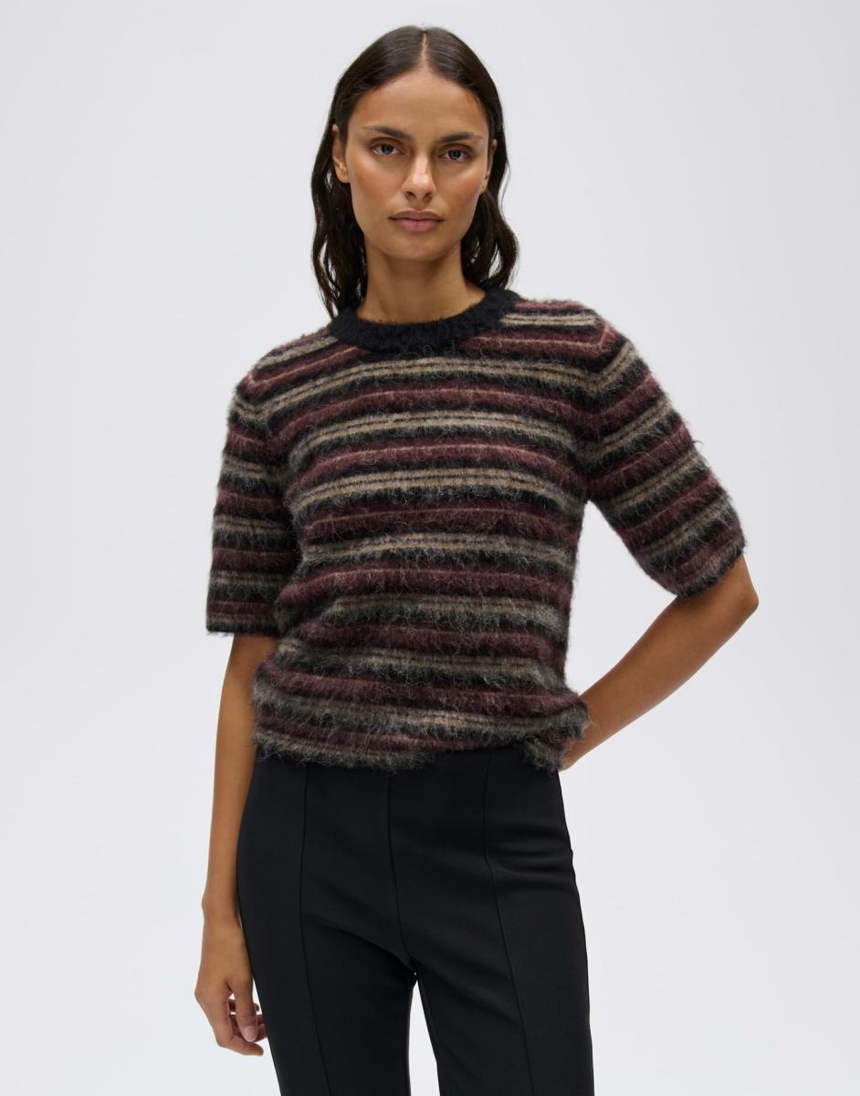 Damen Kurzarm-Pullover Primoro