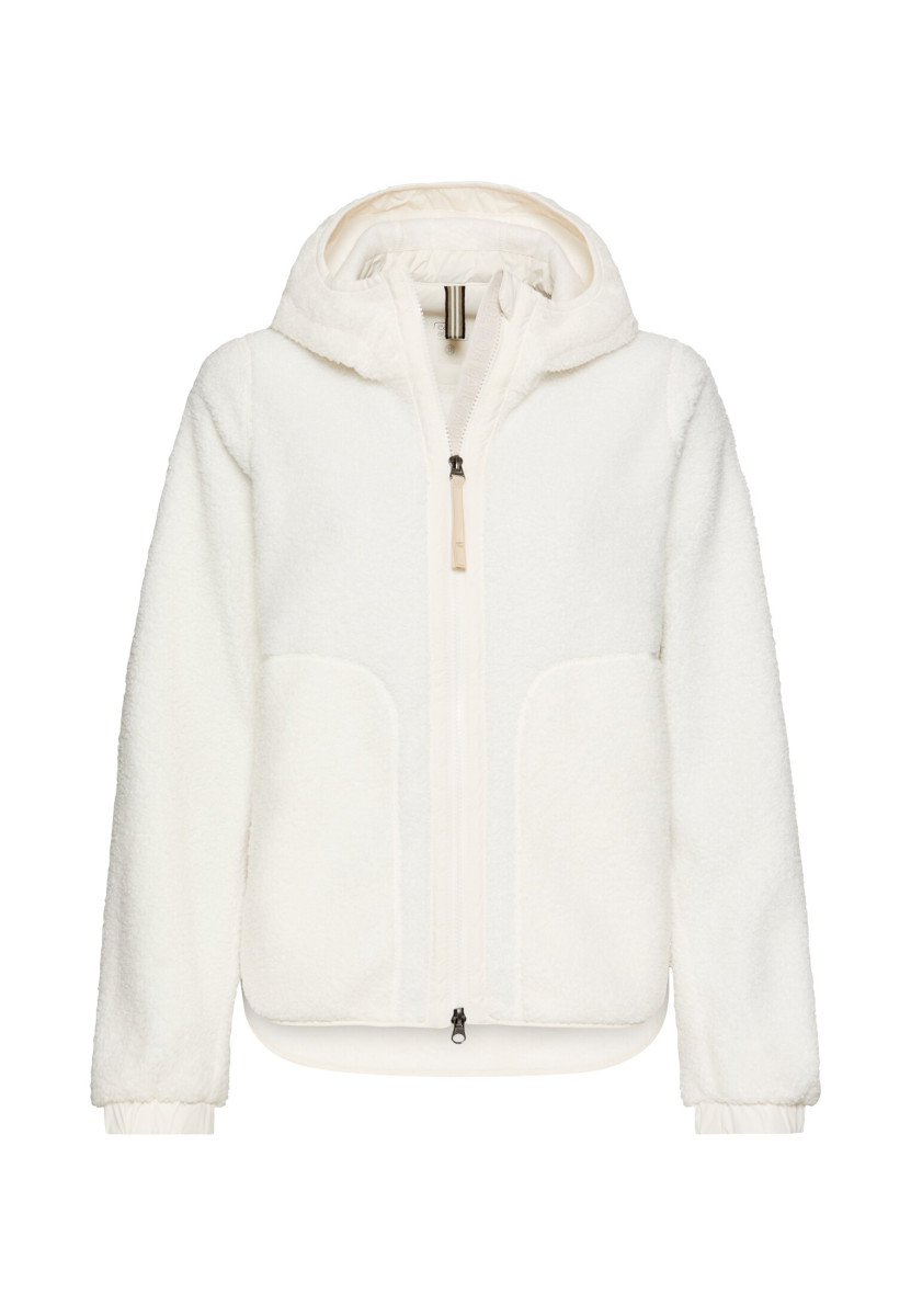 Damen Polar-Fleecejacke mit fester Kapuze