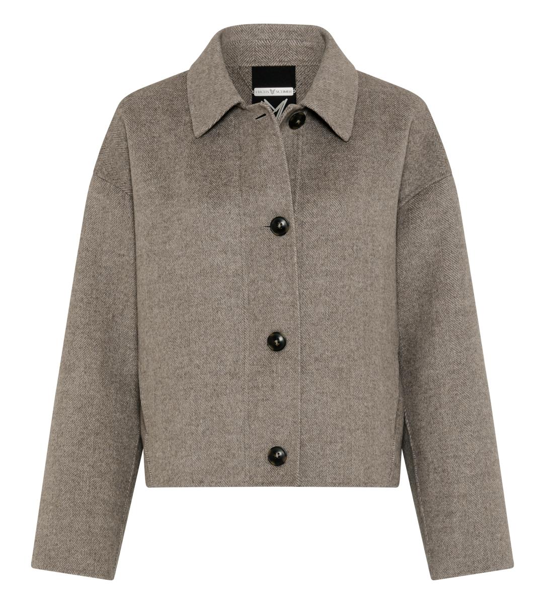 Damen Jacke Double Face