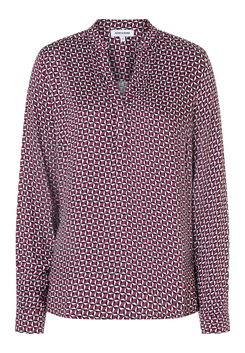Viskose-Printbluse