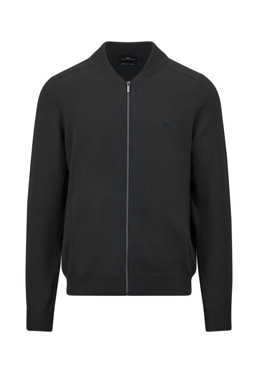Herren Cardigan mit Reißverschluss