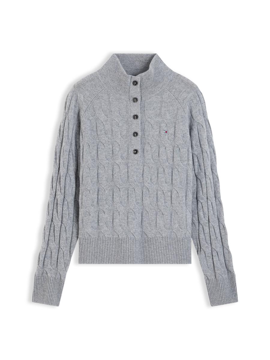 Damen Pullover Henley