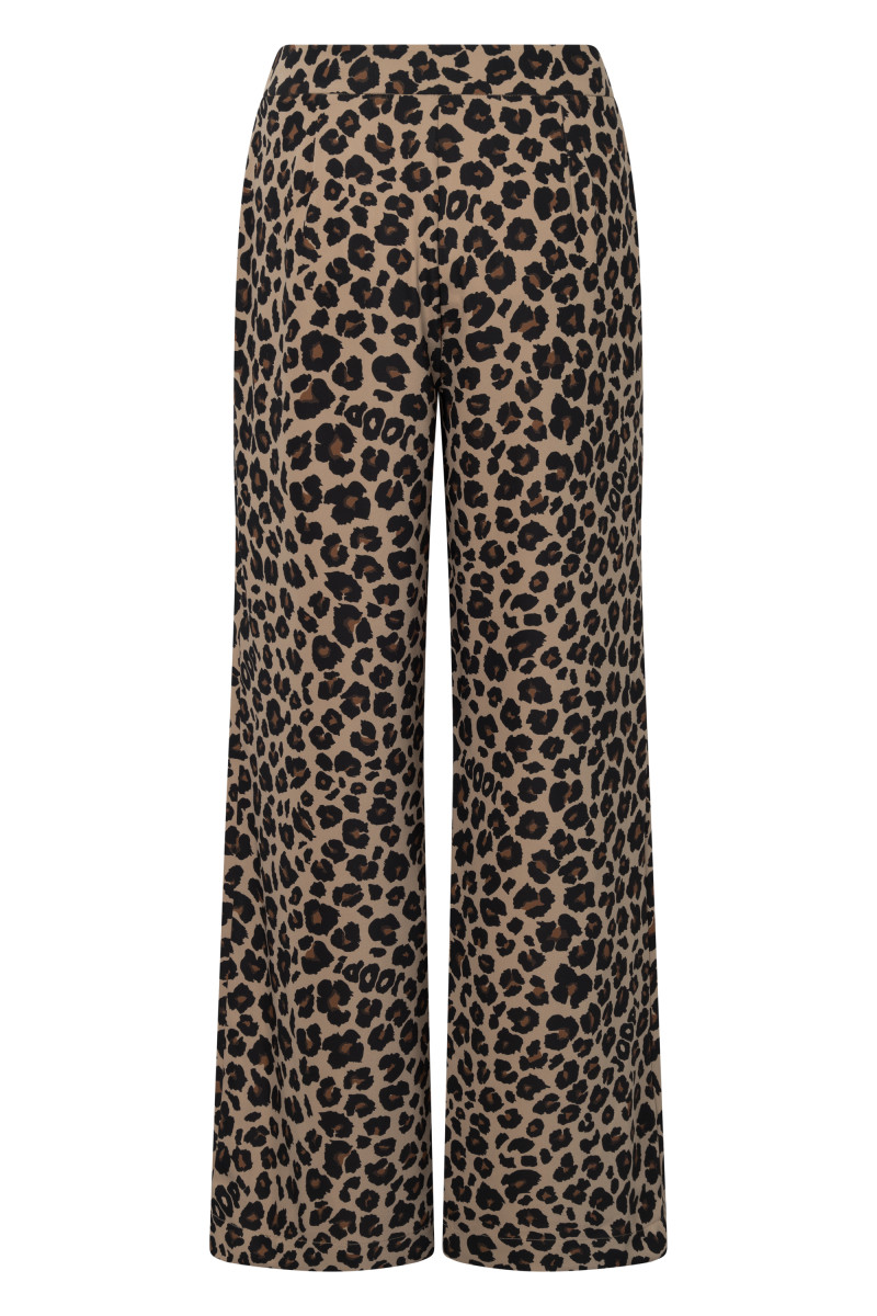 Damen Hose Leo-Print