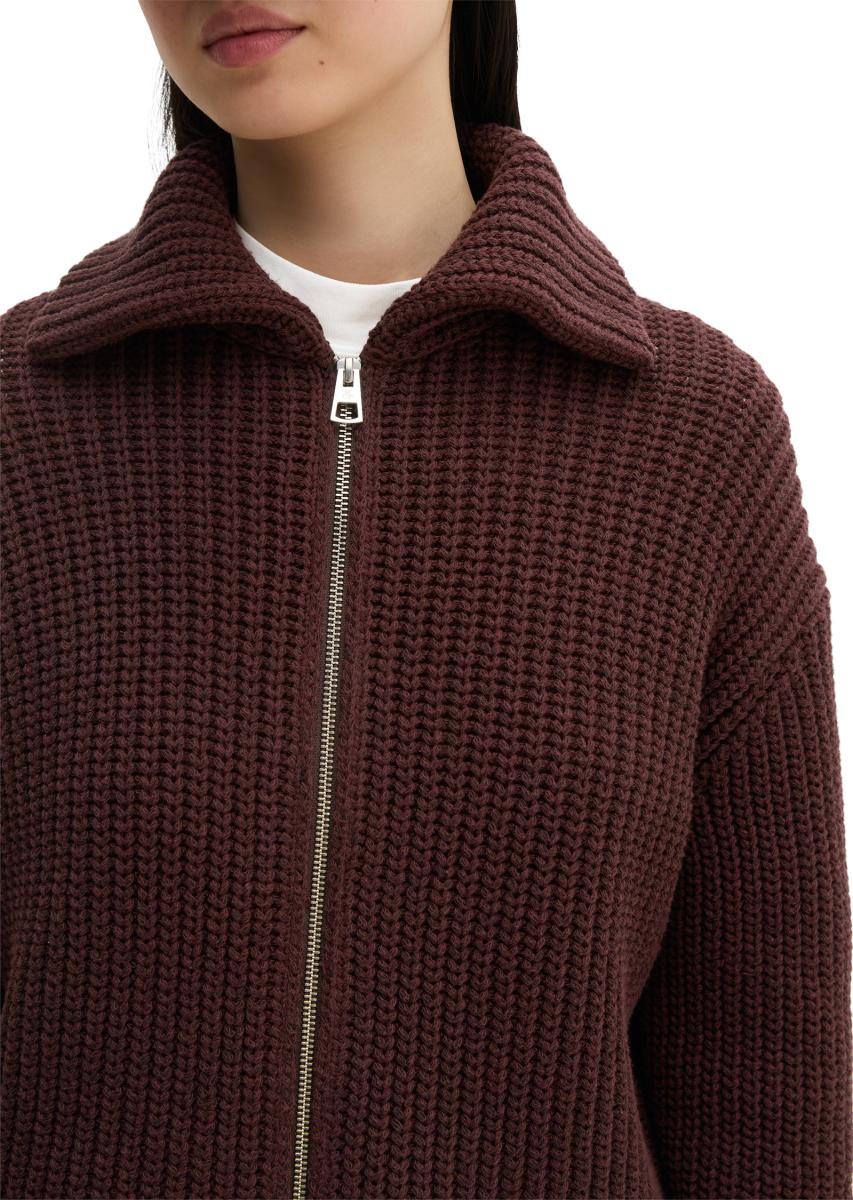 Damen Zip-Cardigan