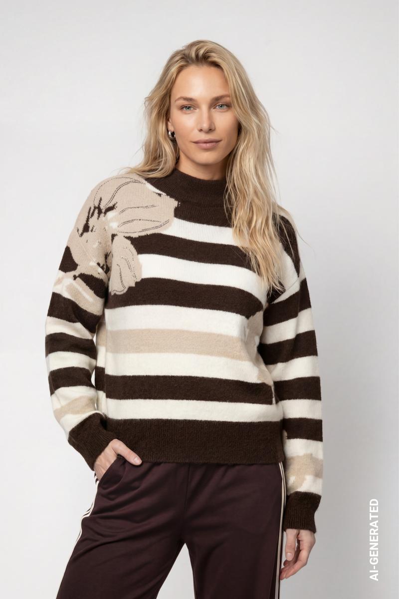 Damen Pullover