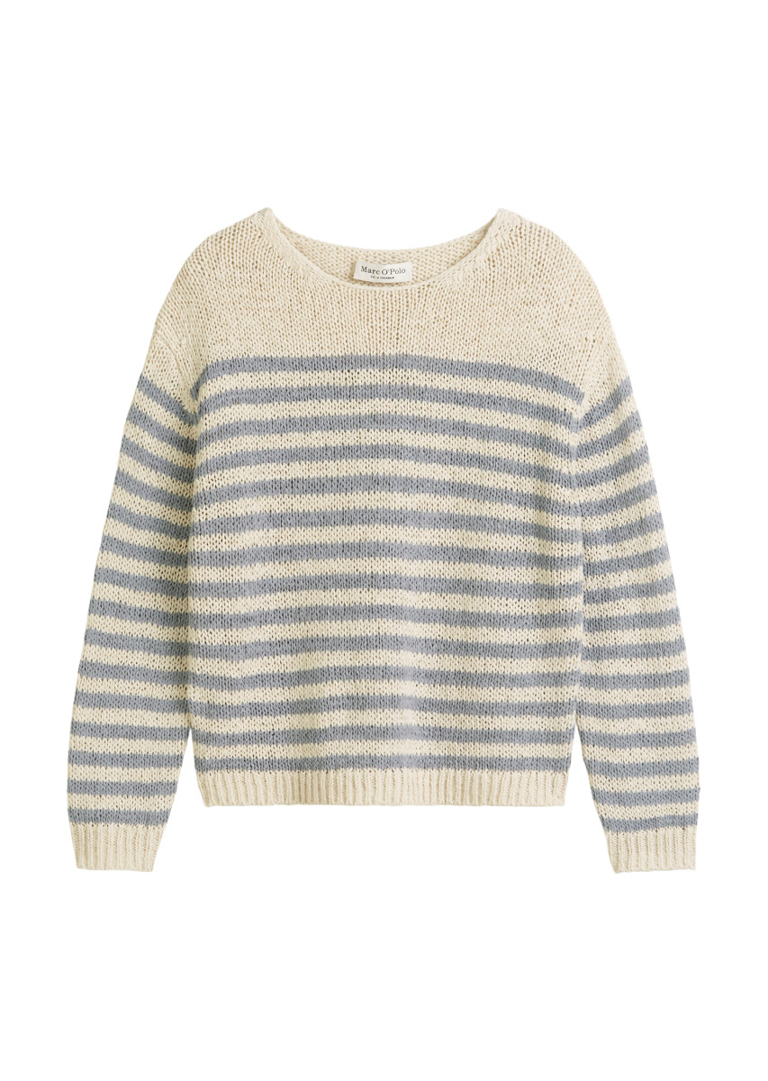 Damen Strickpullover gestreift