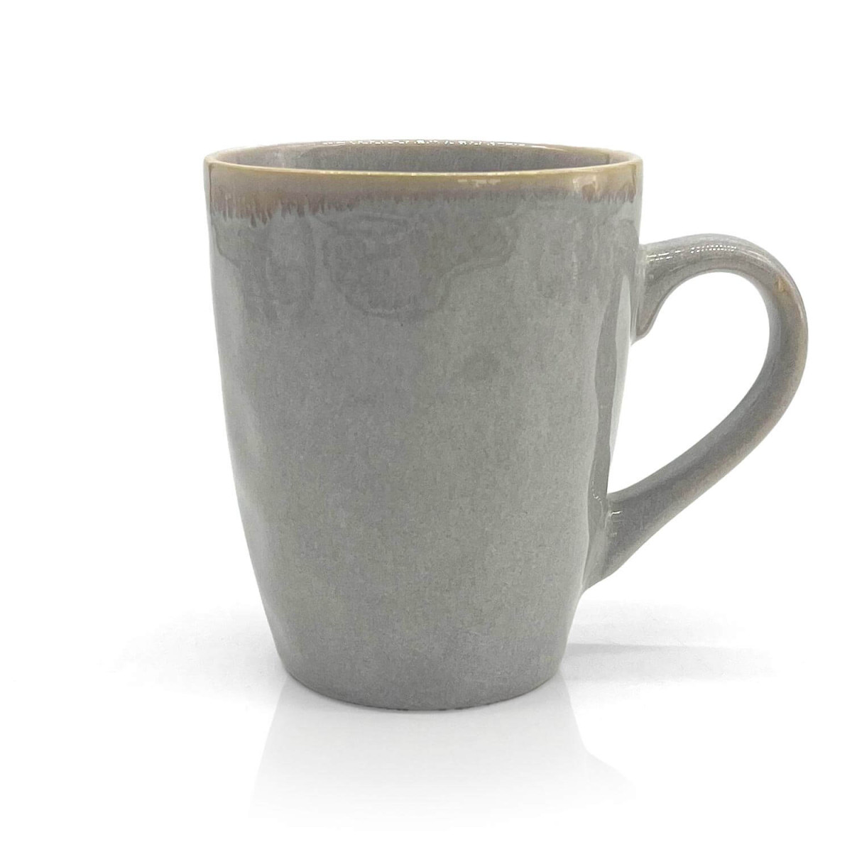 Stoneware Becher mit Henkel