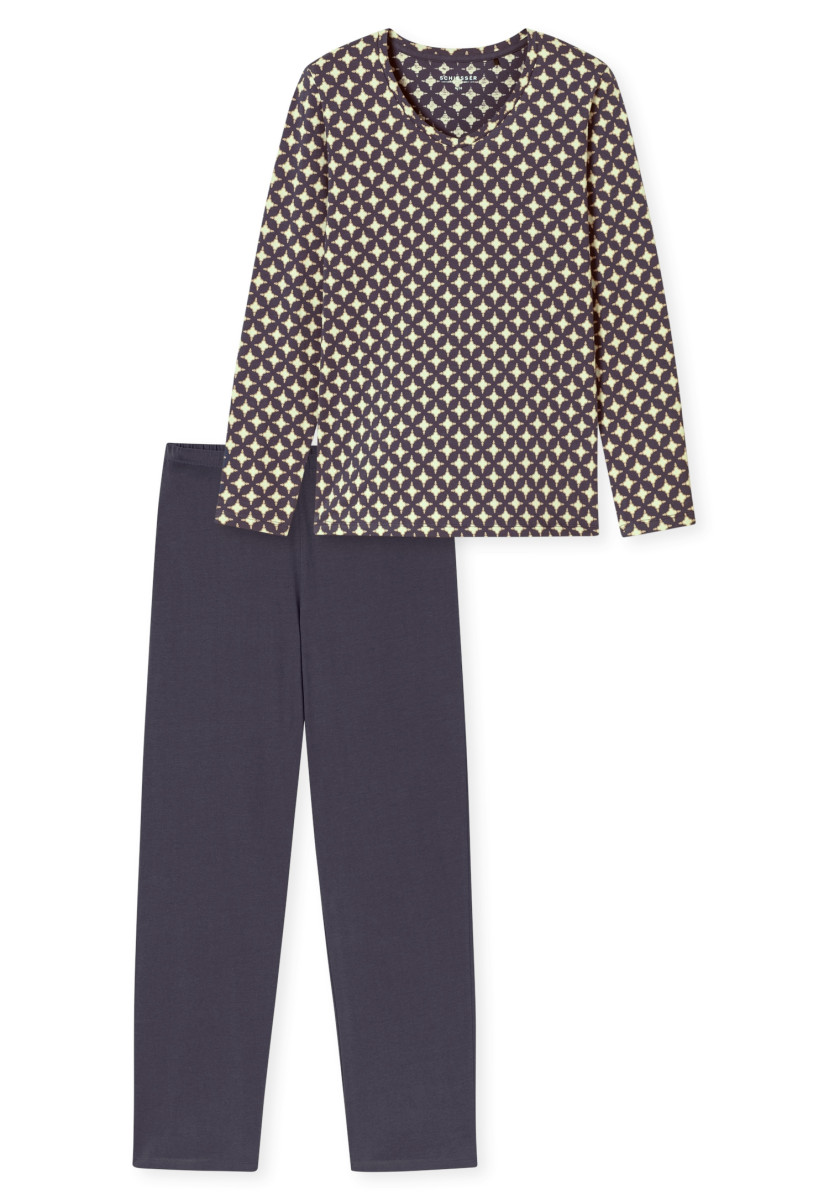 Damen Schlafanzug lang