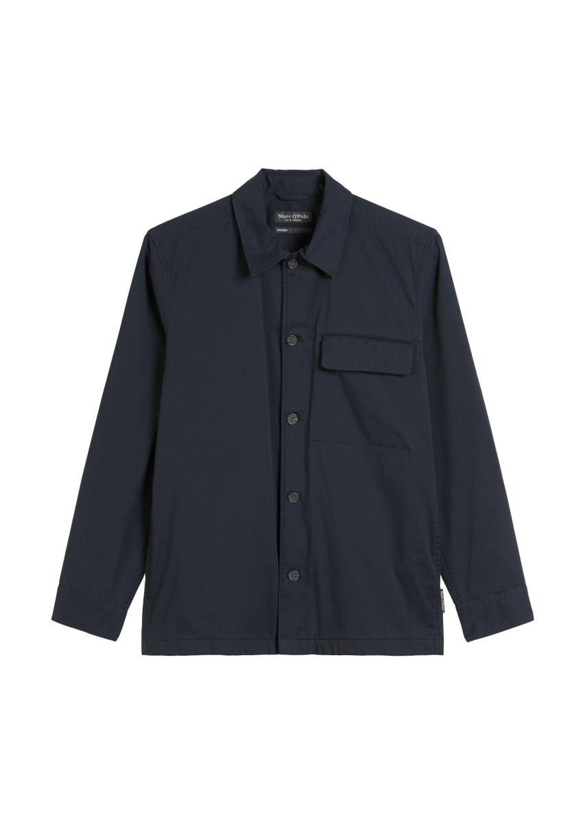 Herren Overshirt Camp Collar
