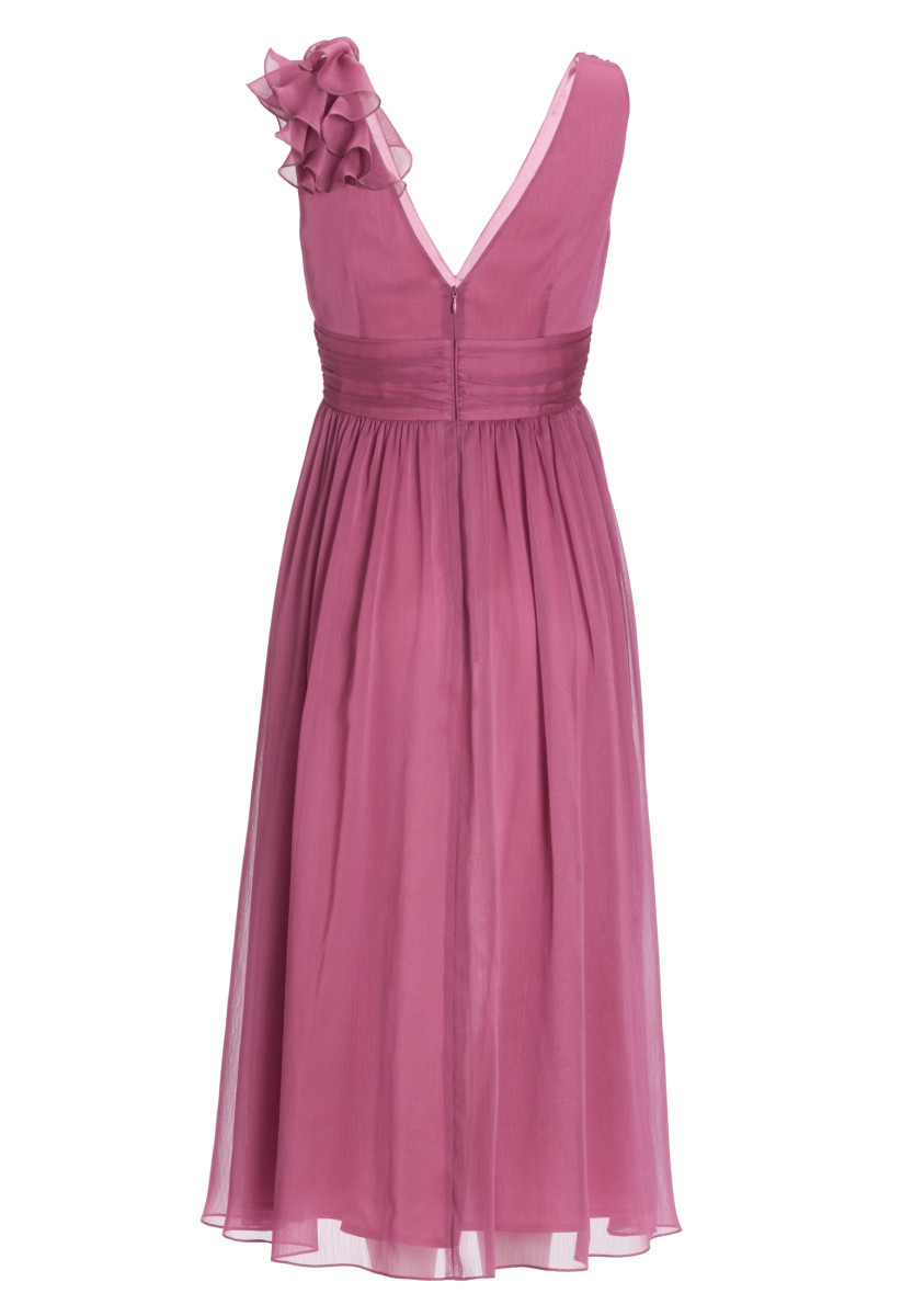 Cocktailkleid aus Crinkle Chiffon