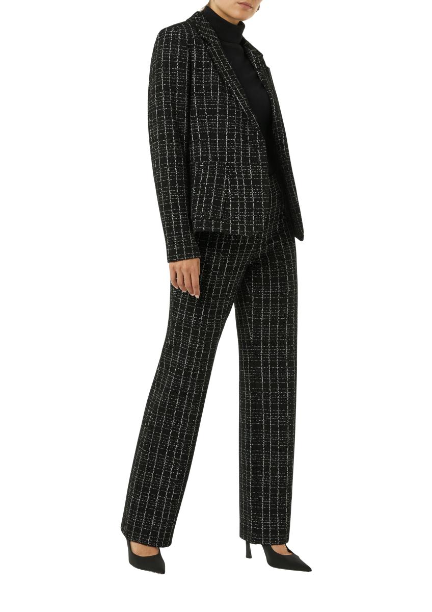 Damen Hose aus Bouclé-Jersey