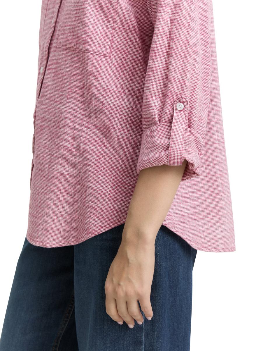 Bluse mit Brusttaschen