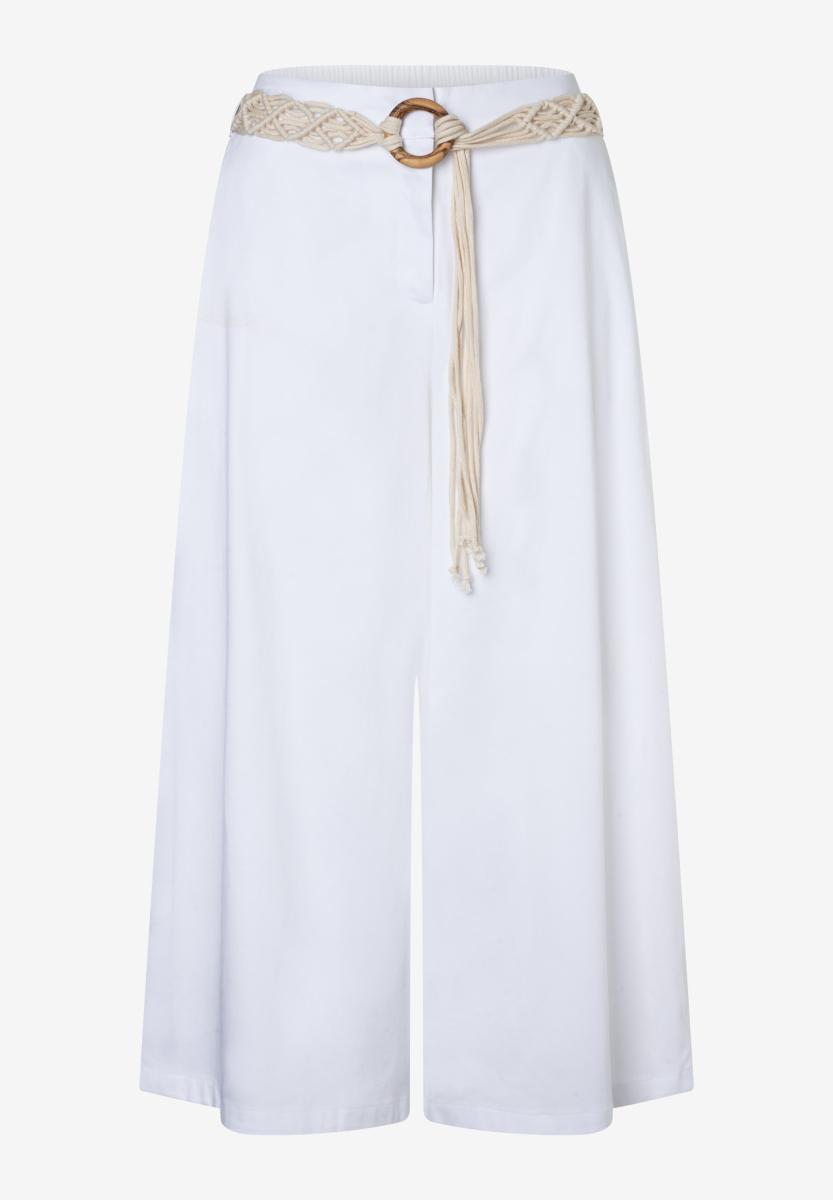 Damen Culotte Mit Gürtel
