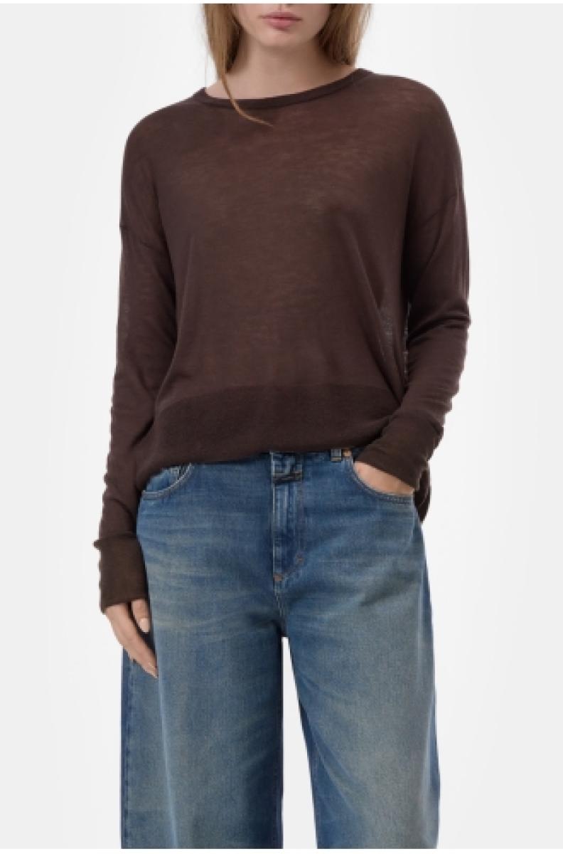 Damen Langarmshirt aus Wolle