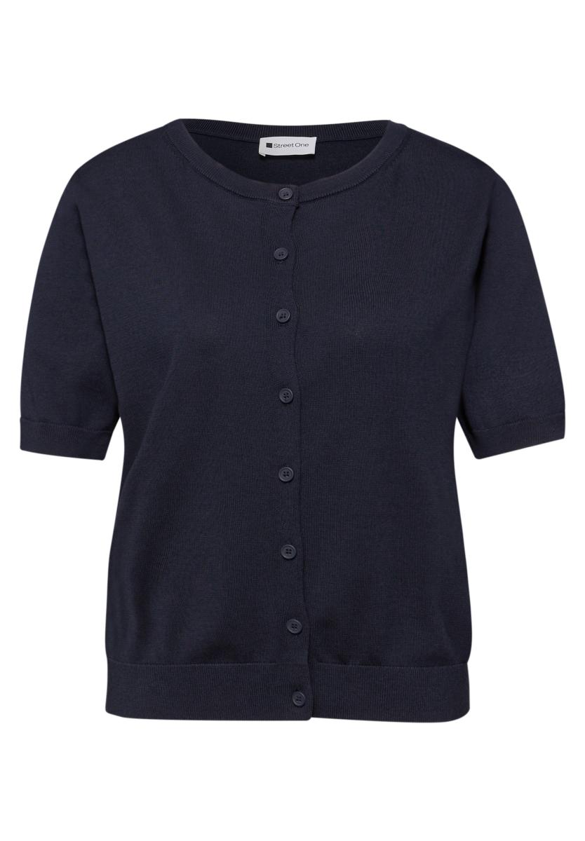 Damen Kurzarm Cardigan
