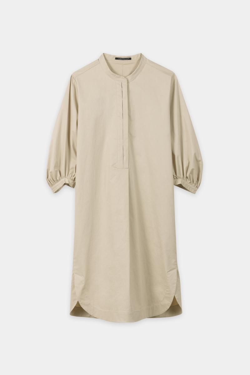 Gabardine-Hemdblusenkleid
