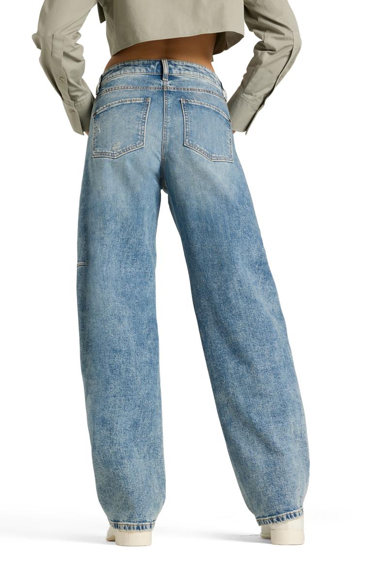 Damen Jeans Baggy Twisted