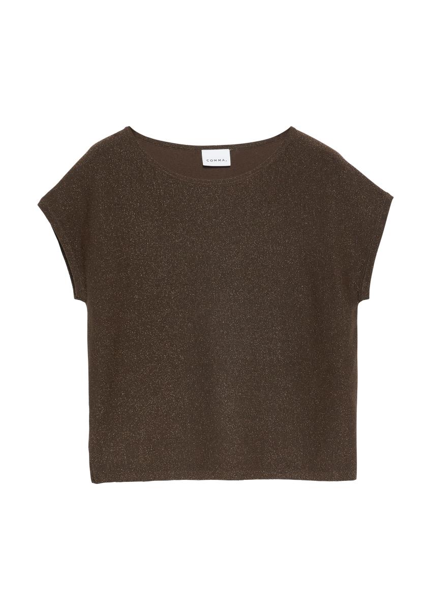 Damen Pullover Mit Kurzen Ärmeln
