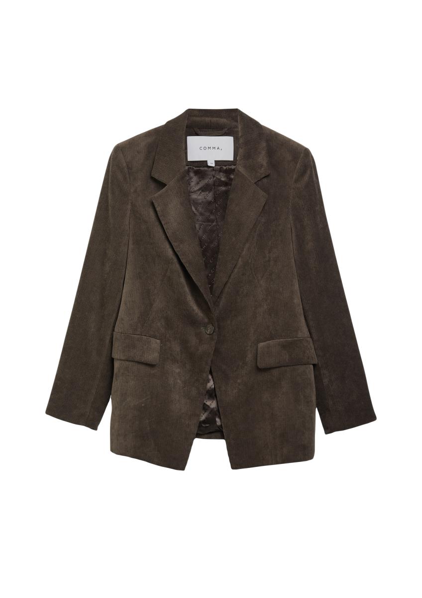Blazer aus Feincord