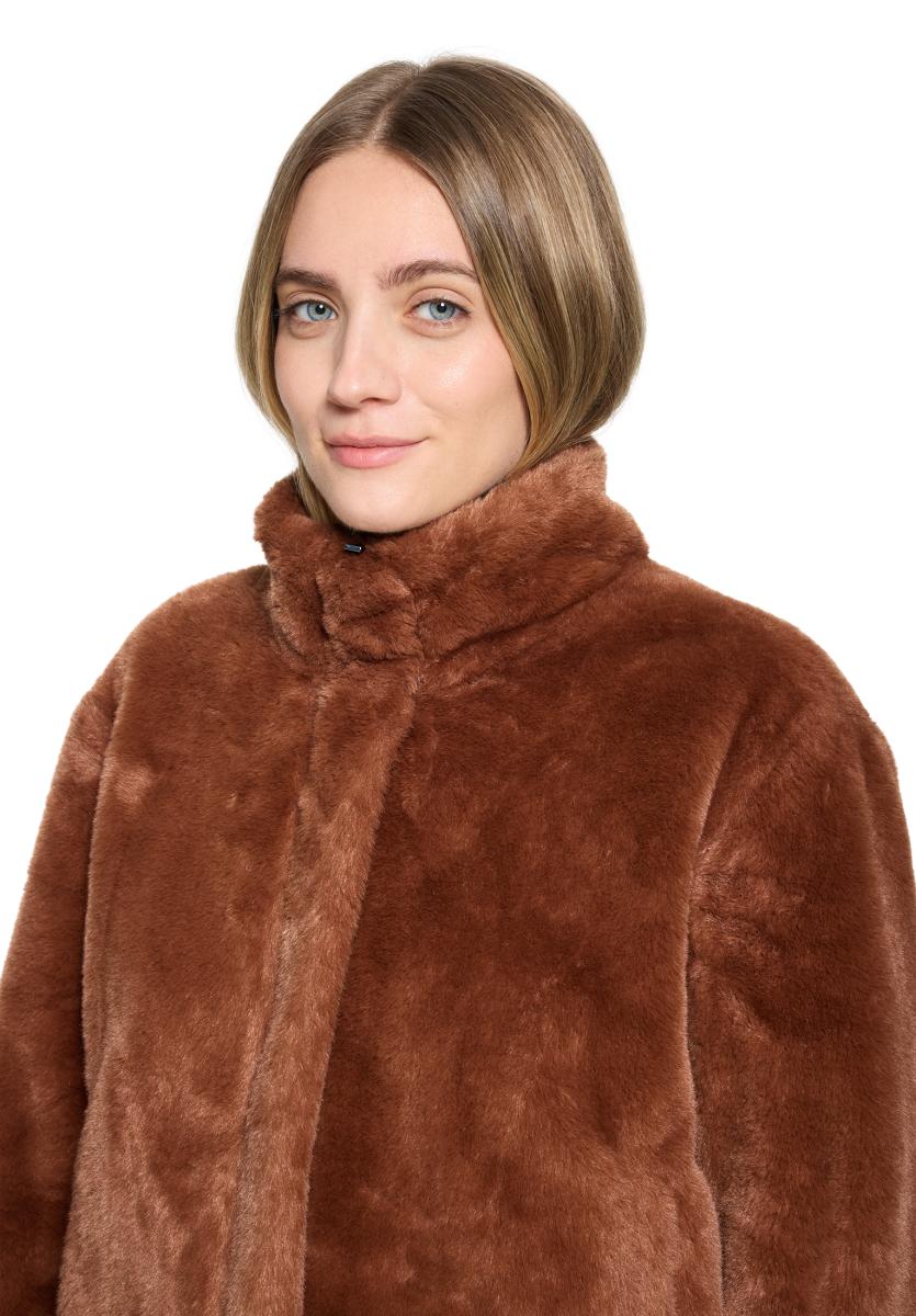 Damen Teddy-Jacke