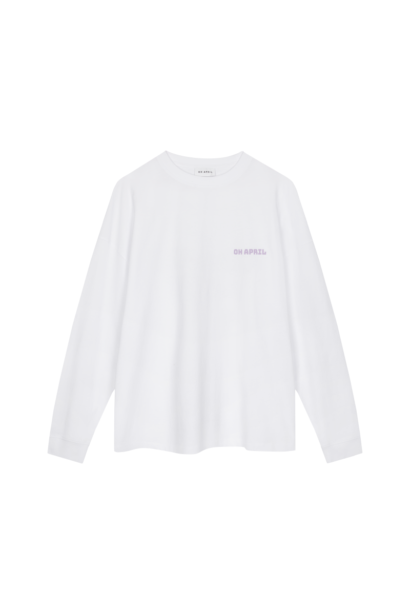 Longsleeve White Cosmic Love