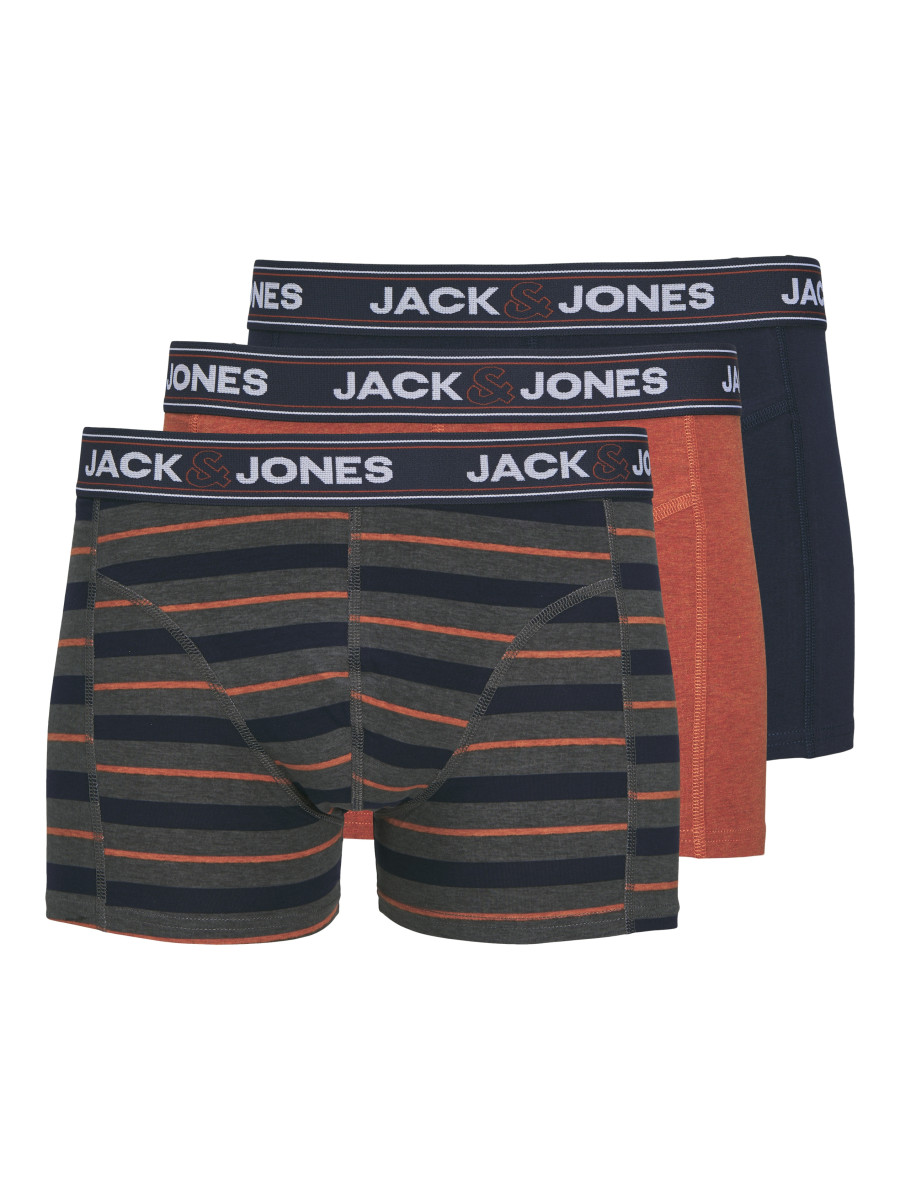 Herren Boxershorts JACJOHN TRUNKS 3 PACK