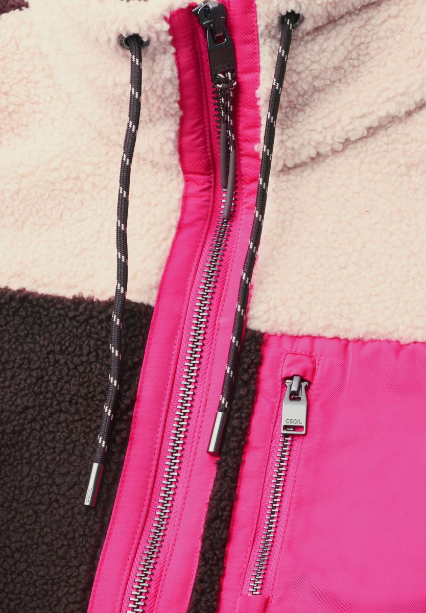 Damen Teddy-Jacke