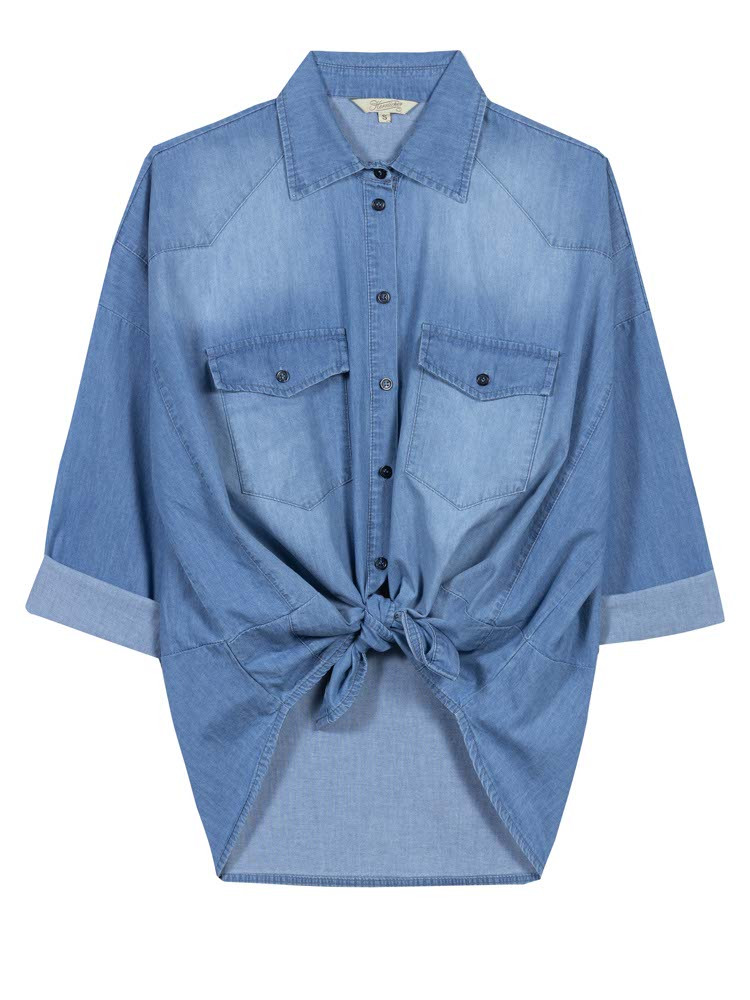 Denim Bluse