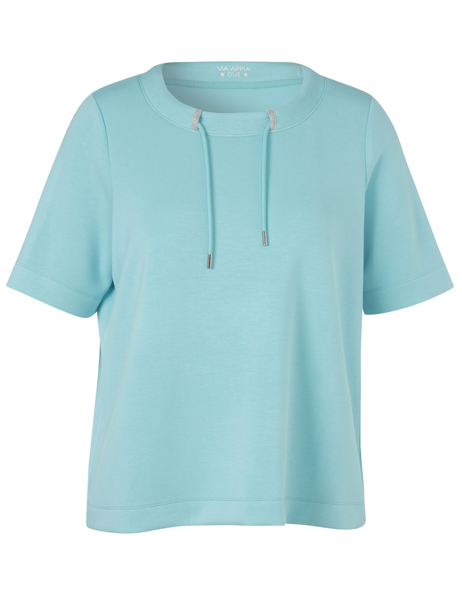 Curvy Sweatshirt Halbarm