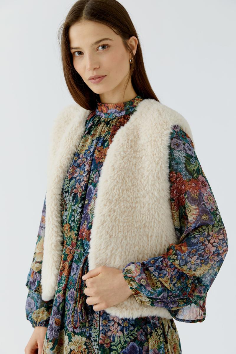 Damen Teddy-Weste