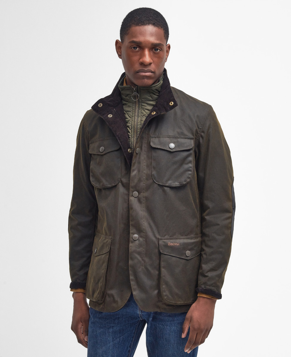 Herren Wachsjacke Ogston