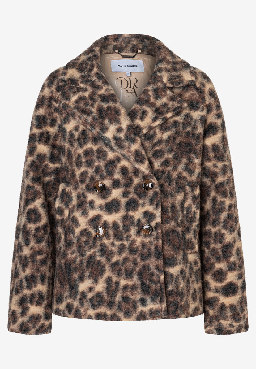 Damen Jacke mit Leo-Muster