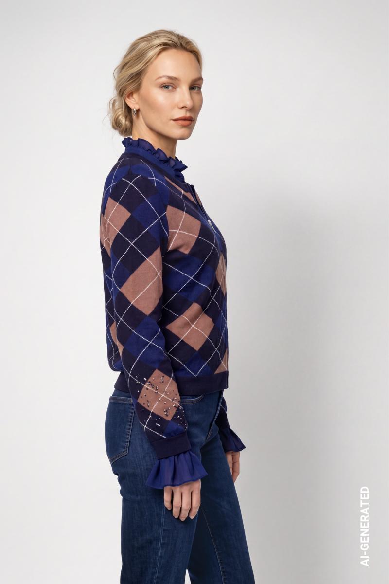 Damen Strickjacke