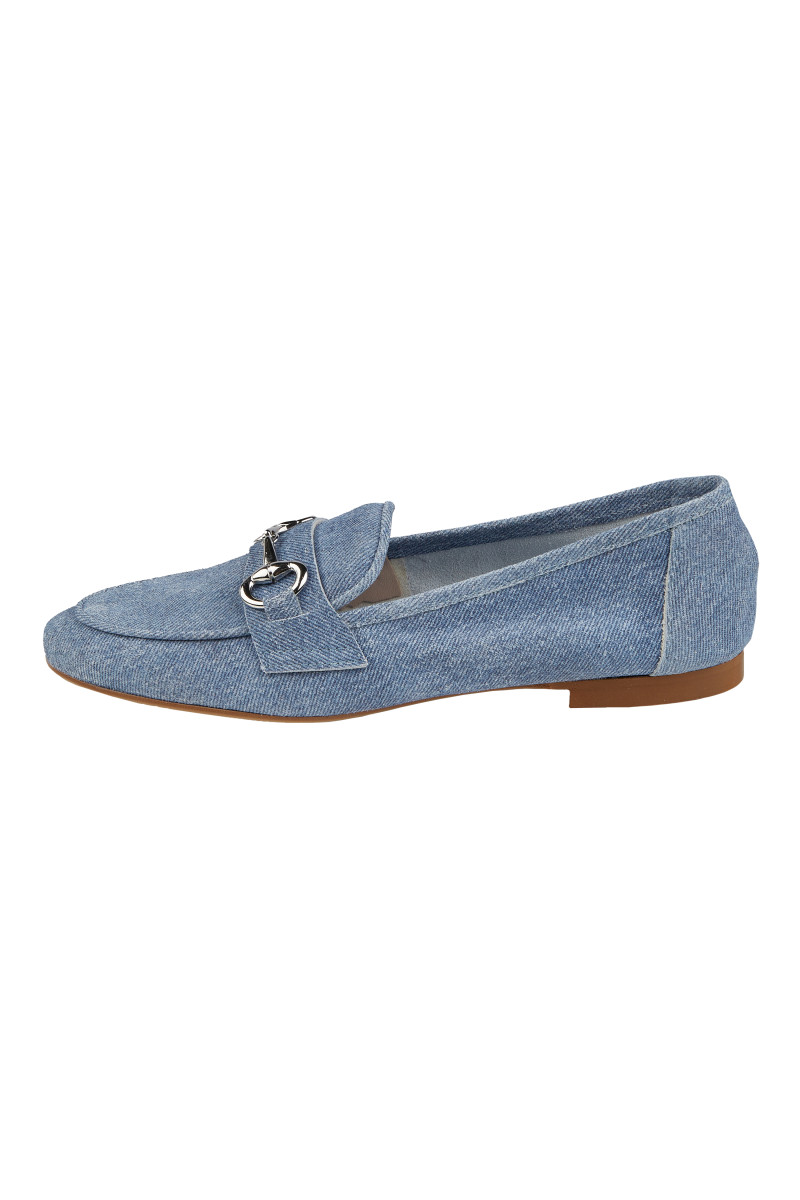 Damen Loafer in Denimoptik