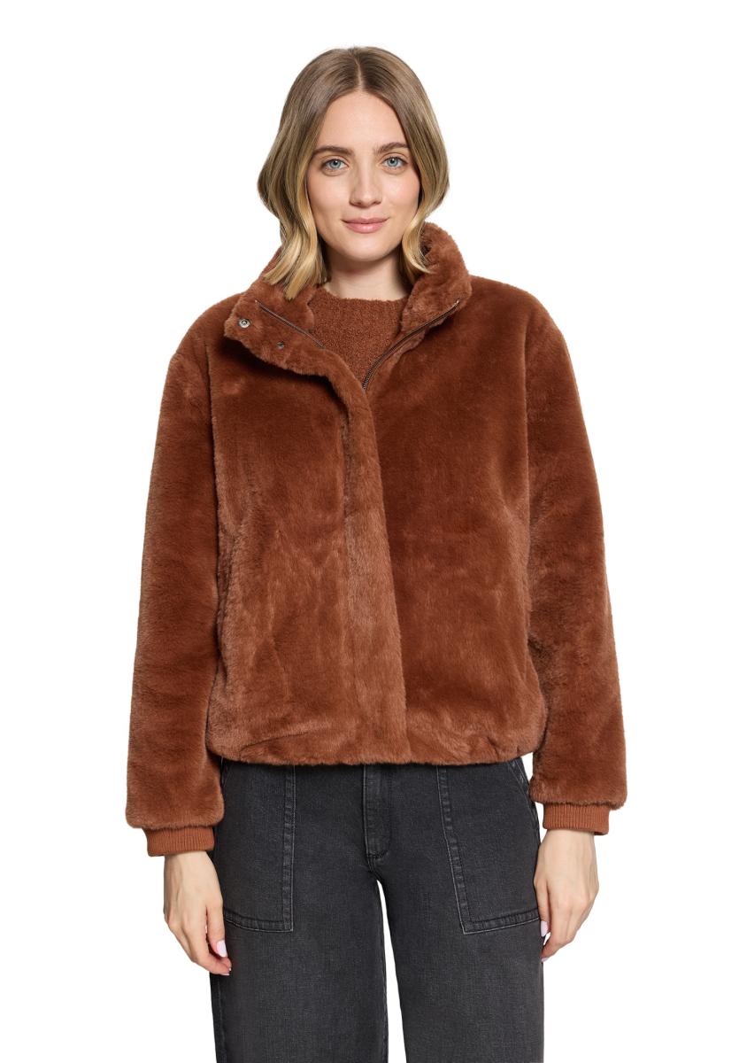 Damen Teddy-Jacke