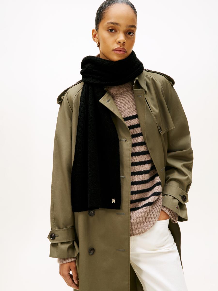 Damen Schal Elevated Chic Fluffy