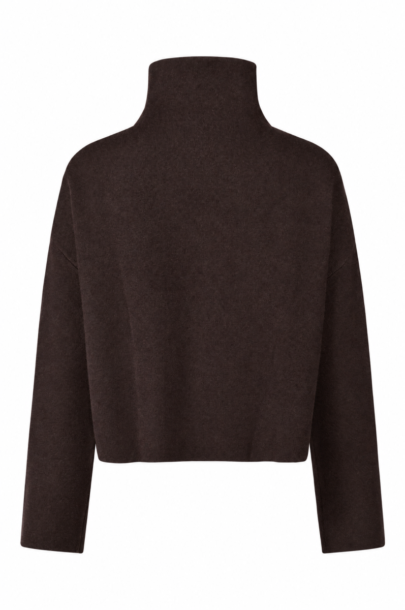 Damen Stehkragen-Pullover