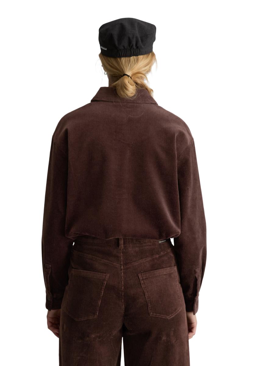 Cord-Bluse