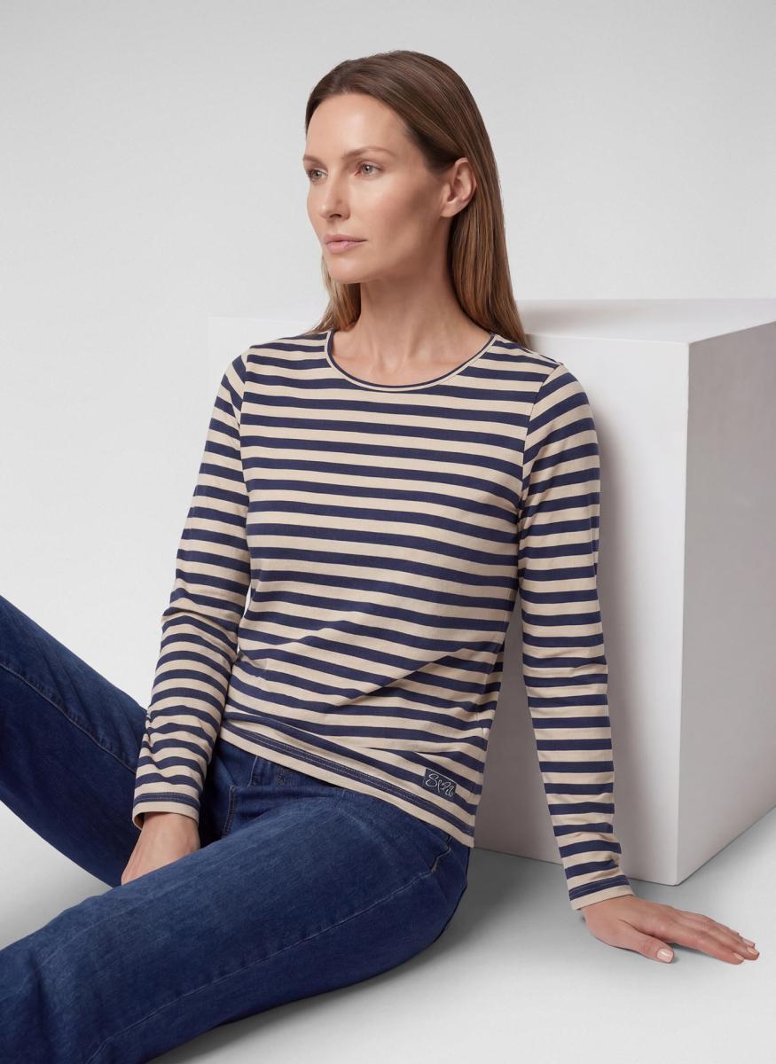 Damen Langarmshirt Checks Please