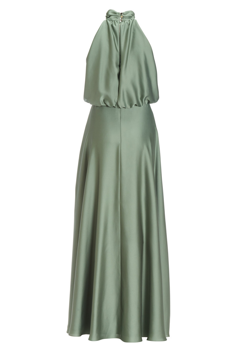 Abendkleid aus nachhaltigem Satin