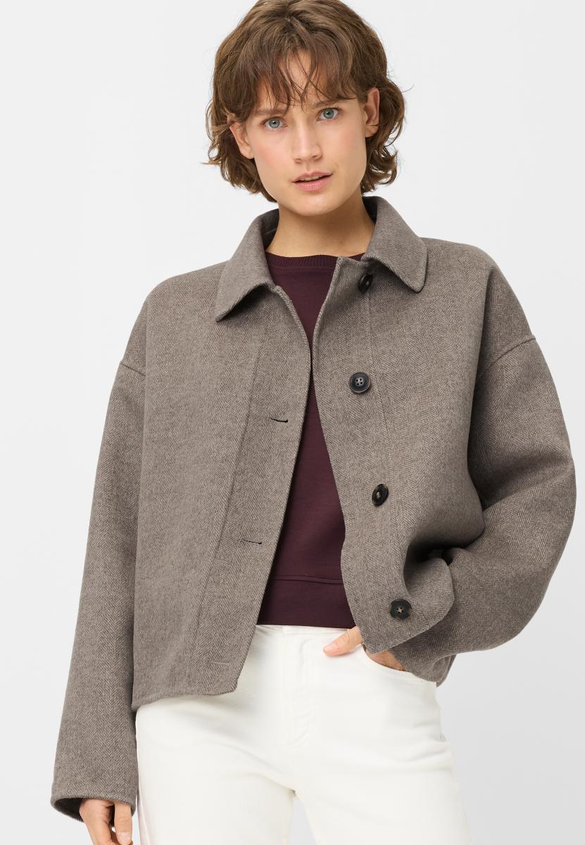 Damen Jacke Double Face