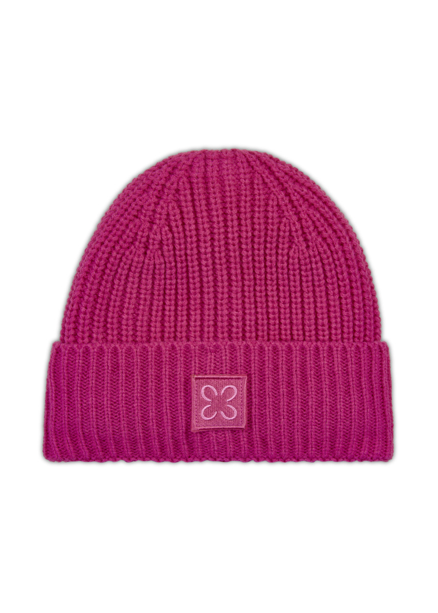 Damen Strickmütze in weicher Wollmischung