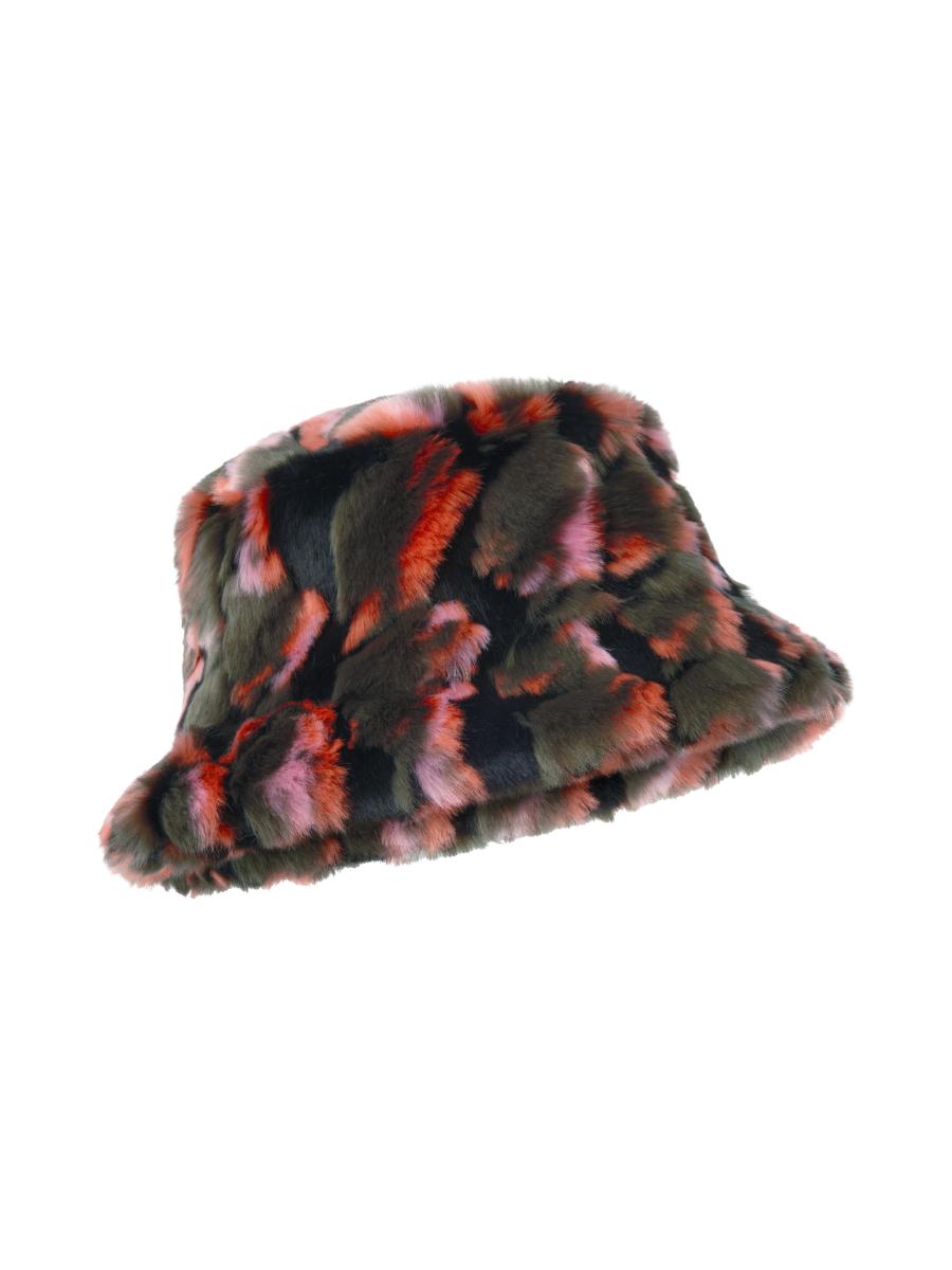Damen Hut Fake Fur