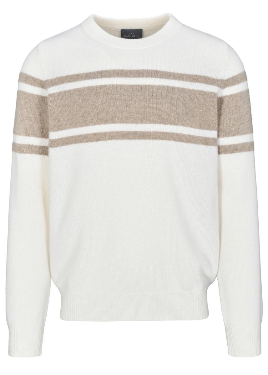 Herren Pullover mit Streifen Cashmere