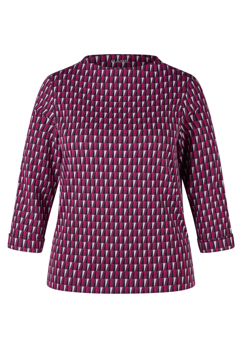 Damen Langarmshirt Purple Clouds